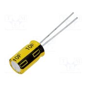 LY13R808014M106R-L Supercapacitor; THT; 10F; 2.5÷3.8VDC; ±20%; Ø8x14mm; 800mΩ; Ir: 3uA JsZjaubvd7Zg1ze595fPEA5vofoqulpnX7Jq6XTN8YI