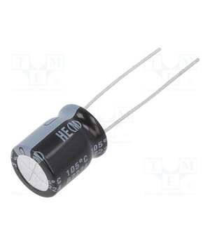 UHE1C471MPD6TD Capacitor: electrolytic; low ESR; THT; 470uF; 16VDC; Ø10x12.5mm a2HZPu5lVju2sBMAhcIMaZCgbrAwLEWVAlP0EKBRqX8