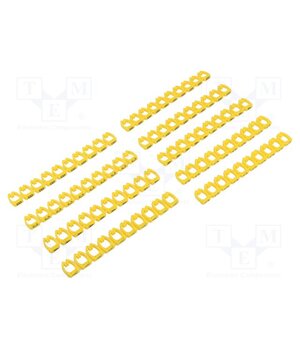 72518 Markers; Marking: A..C; 5.6÷7.4mm; PVC; yellow; push-in COIVLj4P7jcU_LQdsc88JTTBIqeMRjsx58JFpuuVLcg