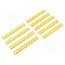 72518 Markers; Marking: A..C; 5.6÷7.4mm; PVC; yellow; push-in COIVLj4P7jcU_LQdsc88JTTBIqeMRjsx58JFpuuVLcg