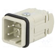 10431000 Connector: HDC; contact insert; male; EPIC H-A; PIN: 5; 23A; 400V kUyTnx7VkOeNBLnAHrnLSlW6P_TTcgoReL8Pp1xkMWM