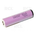 AKUMULIATORIUS Li-Ion 3.6V 2.6Ah 10A, Samsung ICR18650-26J3,  su baterijos kontaktu