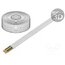 93309 Wire: telecommunication cable; 8x28AWG; stranded; white; 100m OUwnO6A_yRkFajRY-ht0VShr1ubm3jyIcqH6V0pUVFY