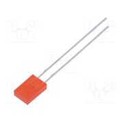 HLMP-S201 LED; red; rectangular; 5.46x2.23x8mm; 3.8÷7.5mcd; 110°; Front: flat uQ5nuHXflUk6tkJuWp0FAacr7Bqa08tHC7FIAooZPYc