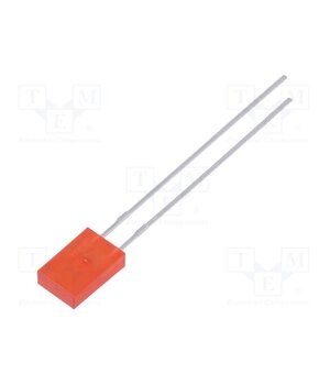 HLMP-S201 LED; red; rectangular; 5.46x2.23x8mm; 3.8÷7.5mcd; 110°; Front: flat uQ5nuHXflUk6tkJuWp0FAacr7Bqa08tHC7FIAooZPYc