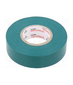 TAŚMA 6022 19MM/25M ZIELONA Tape: electrical insulating; W: 19mm; L: 25m; Thk: 0.15mm; green 5_WFGm3M99gWBvikaBrqTjn4Mr2ODCNEp_aiqlTDTYQ