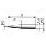 0842SDLF/SB Tip; conical; 0.8mm; for  soldering iron,for soldering station gTwSt-pQ5D8G5LamVMuEyHaFGXT69GEFeqfJOxlvArM