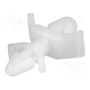 CS-0406 PCB distance; polyamide; L: 6.4mm; snap fastener; natural; UL94V-2 qJxZ13UEGcKrhwldLocWRt16B3R5Xy07gcQdHJaMt30