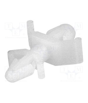CS-0406 PCB distance; polyamide; L: 6.4mm; snap fastener; natural; UL94V-2 qJxZ13UEGcKrhwldLocWRt16B3R5Xy07gcQdHJaMt30