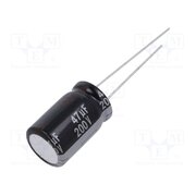 EEUED2D470 Capacitor: electrolytic; THT; 47uF; 200VDC; Ø12.5x20mm; Pitch: 5mm oOhxkN67unqh3QoDZMumBpdQ4C32Q6mmaPYZsUaxe4w