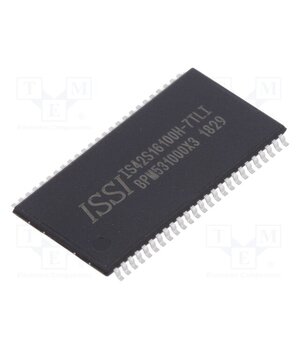 IS42S16100H-7TLI IC: DRAM memory; 16MbDRAM; 512kx16bitx2; 143MHz; 7ns; TSOP50 II 4UWRP7J4_LPZpcllg0JtNk3FHRSroJIOqkkYUpT0JKM