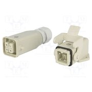 10200030004 Connector: HDC; male + female; 10A; 400V; Han Kit; PIN: 4; 3+PE; M20 b7FpoWXJu77c9rt3yWx7KrdGDV1NuCl_fELV3bDeITE