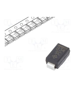 B340A-E3/61T Diode: Schottky rectifying; SMA; SMD; 40V; 3A; 7 inch reel lK7T83FytQndB8OLAYVtwsTk8KiG5ghqQ-JxE8hI7Ps