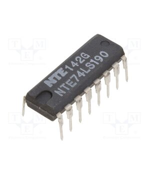 NTE74LS190 IC: digital; BCD,up/down counter,inverting,synchronous; TTL; THT ed5Q8KQFqB22U6IfCcDQ6B5uUR-cF9BJ5qxKGUleeGM