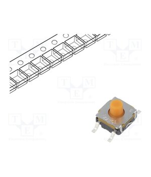 KSC411G 70 SH LFS Microswitch TACT; SPST-NO; Pos: 2; 0.05A/32VDC; SMT; none; 1.4N 7nr6Wr0B95tf81ZO643kqZVm1--q1BqUUuL2eJ4zByA