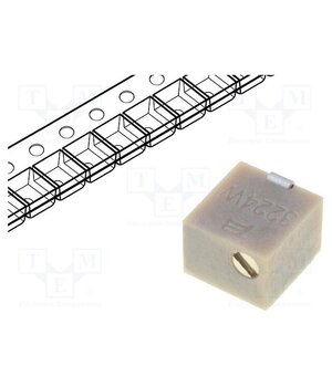 3224W-1-104E Potentiometer: mounting; multiturn; 100kΩ; 250mW; SMD; ±10%; linear UIgMmKUTrB3vrWxrd5VFfIE9SltHfPKwo5BR_W8gFT0