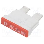 340032-80V Fuse: fuse; 25A; 80VDC; automotive; 19mm; copper; tinned jcRhckAwzxO3Q6PxHETYSE0HO8WVguk9wTQNSBLO0YY