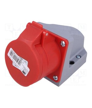 117-6V Connector: AC supply 3-phase; socket; female; 16A; 400VAC; IP44 4pa4piZk8tBn2TNgl6rcVaAzJjaZWqkKiMAPdbpv2Ow