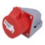 117-6V Connector: AC supply 3-phase; socket; female; 16A; 400VAC; IP44 4pa4piZk8tBn2TNgl6rcVaAzJjaZWqkKiMAPdbpv2Ow