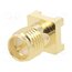 CONREVSMA001-SMD-G Connector: RP-SMA; socket; male,reverse; vertical; 50Ω; SMT; PTFE i5A7QGPiQFhOLNj17OorLLCRNdjo8c-YO7C-mgvS8H0