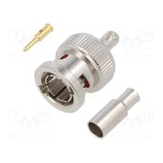 031-71013-RFX Connector: BNC; plug; male; straight; 75Ω; soldering,crimped; POM trlOkS-Qis5549xpSt2vp_POmUeHv7ohlIHXfFGxIqs