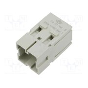 CX 01 YM Connector: HDC; contact insert; male; MIXO; PIN: 1; 200A; 600V Dp13zlyGghQMvv7oFMFyu_Mqwjcmr2gU8helu_QKcic