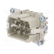 70.310.0640.0 Connector: HDC; male; PIN: 6; size 6; contact insert; 500V; 16A; 6+PE p7m5VDerCxWVpykg5qZhbbbE0O-iDxqvpybP7hph_0c