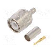122372 Connector: TNC; plug; male; straight; 50Ω; crimped; for cable; POM bhrLR3qbP_Zzbl6ZH0LI5GNHYawd_KXJRSH0vxOu7Jg