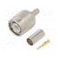 122372 Connector: TNC; plug; male; straight; 50Ω; crimped; for cable; POM bhrLR3qbP_Zzbl6ZH0LI5GNHYawd_KXJRSH0vxOu7Jg