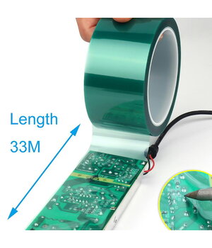 Maskēšana – aizsargājoša PET lenta, līme, 15 mm, 33 m, 150–180 °C

 IZKxxZ+3.jpg