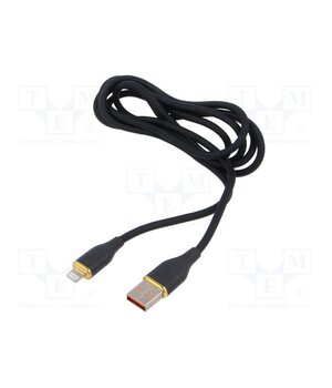 CC-USB2S-AM8PM-1.5M-BK Cable; USB 2.0; Apple Lightning plug,USB A plug; 1.5m; black yHCFo1E6Mzy2xjsTktI7mBDYwSf0t6zJfabZO4yIy8k