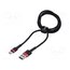 CATKLF-B91 Cable; High Speed,USB 2.0; USB A plug,USB C plug; 1m; black; 3A zO2Vjgvn8VpDKp10QrVdEGcDa6Z5DlgxQKoblERfNuI