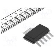 TPS73733DCQR IC: voltage regulator; LDO,fixed; 3.3V; 1A; SOT223-6; SMD; ±3%; Ch: 1 GsTlmuRvaDjXPK7ox89ZFQRn2E4UiGp7-NvpWqRTdDI