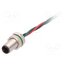 PXMBNI05RPM03AFL001 Connector: M5; socket; male; cables; PIN: 3; IP67; 60V; 100mm; 1A __82FlqtdrM9-1gPGsk_JsMub4A5-NOpX8gTlNuXeGI