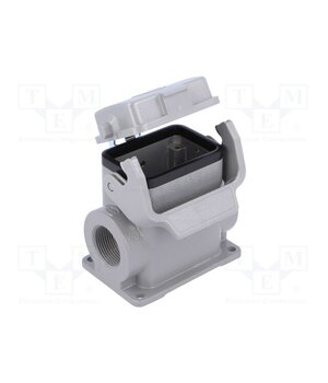 19300060296 Enclosure for connectors: HDC; size 6B; Han® B; IP65; with latch 74XCbwHIo3pxrvccpmOHoi87XVw2K1fzCzK2VDUpfnE