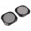 GR00007-05 Loudspeaker grille; 130mm; metal; 2pcs. 9uaEKpH6ebKs_5TVTN6KfVm9mLYl4oEH_x0fL0RqKp4