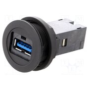 09454521904 USB socket; 22mm; har-port; -25÷70°C; Ø22.3mm; IP20; black eKQyDZd0PGYxOw0yIcEbYScsUw7wO0lF2hqHsL20aMY