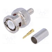 BNC-104 Connector: BNC; plug; male; straight; 50Ω; Ømax: 5mm; crimped NCFKUrakPEI_1XJkGVFsnONGg4Q1cawTgr3hnUHOl5c