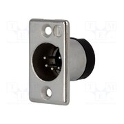 703-0500 Connector: XLR; socket; male; 7.5A; 50V; PIN: 5; straight; soldering G3z90cOvZ1R6hVBYzuFEDbkE1jxRHZiR6cb1HVbI1XM