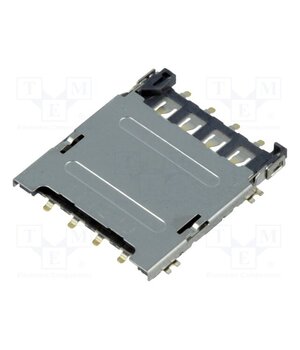 115R-BCA0 Connector: for cards; Micro SIM; with hinged cover; SMT; PIN: 8 wUFN_Mvaz5hvRicuAjkhUqCJmw766OfVnusBEljdKMM