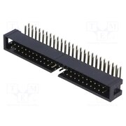 DS1013-50RSIB-B-0 Connector: IDC; socket; male; PIN: 50; angled 90°; THT; 2.54mm; 2x25 fA1O_Odmi5NCOwWRJUdvAkbMQ1d7KdOM1XHFdlirMGU