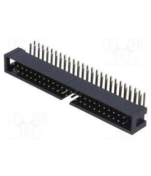 DS1013-50RSIB-B-0 Connector: IDC; socket; male; PIN: 50; angled 90°; THT; 2.54mm; 2x25 fA1O_Odmi5NCOwWRJUdvAkbMQ1d7KdOM1XHFdlirMGU