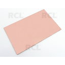 PLOKŠTĖ  FR4 100x160x0.8mm, vienpusė, 35um,  tinka frezavimui