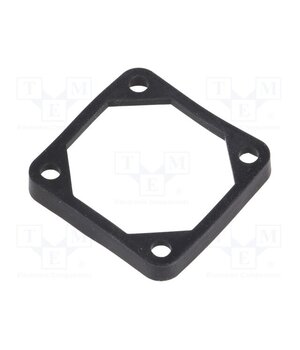 FGA-40 Mounting gasket; Ømount.hole: 4.5mm; black; Shore hardness: 40 3eHzrfH7kJTn6gPuEVXK8ddH0VXQDCCOeA0xl4XITjs