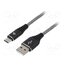 CC-USB2B-AMCM-2M-BW Cable; USB 2.0; USB A plug,USB C plug; gold-plated; 2m; black 9YcrnPH1PsJKEKgx-UaVoFrvFBsdQq0ayO77L13IYlM