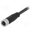 21348100388050 Connector: M8; female; PIN: 3; straight; with lead; plug; 5m vl7dKyu2WnYLPGHLzxxVaglccKJSDtk6WbrNbgqi97s