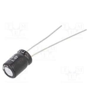 BUP002R8L105FC Supercapacitor; THT; 1F; 2.8VDC; ±20%; Ø6.3x9.8mm; 400mΩ; -40÷65°C 2XgbQwyujkMak4fI2LJ__OwJr-QCVUVSUsrgCS1ztZ0