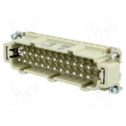 09330242601 Connector: HDC; contact insert; male; 16A; 500V; Han E®; PIN: 24 IbOEDRTkTFUbht1BMamsHAsVIUD2fymnLeOxwLMbcIQ