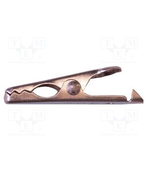 BU-30C Crocodile clip; 5A; Grip capac: max.4.8mm; Overall len: 28mm uz04YGdCMD1J273vXBZMDvYJVwvPQPzzgSUSJoprO2w
