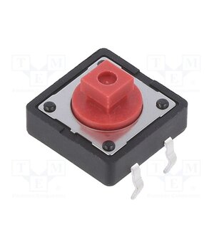 TS 24 R Microswitch TACT; SPST-NO; Pos: 2; 0.05A/12VDC; PCB,THT; none; 2.6N bUXUQG9B9lcVoe2M-QlLUHrn0YoYXSuleTXJW34tVPk